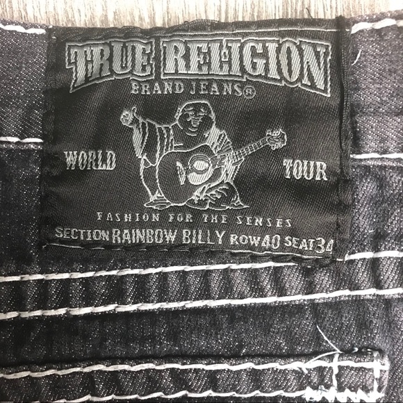 COPY - (NWOT) Men's 40w TRUE RELIGION JeanBlack/D… - Picture 2 of 8